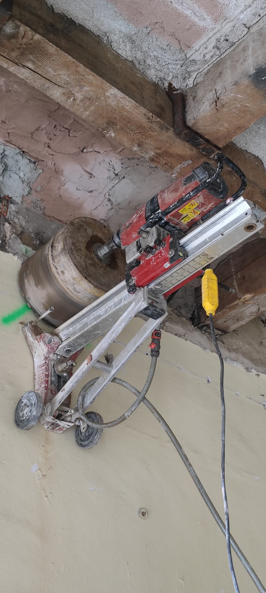 Travaux de carottage